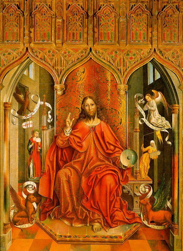 Fernando  Gallego Christ Giving his Blessing china oil painting image